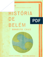 História de Belém. Ernesto Cruz. 1º volume