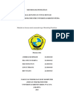 Tugas Metodologi P. (IND-2) - Penulisan Jurnal Ilmiah