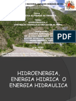 DIAPOSITIVAS HIDROENERGIA