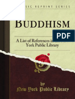 Buddhism-A List of References of New York Public Library