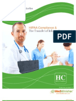 HIPAA Compliance and the Transfer of Information