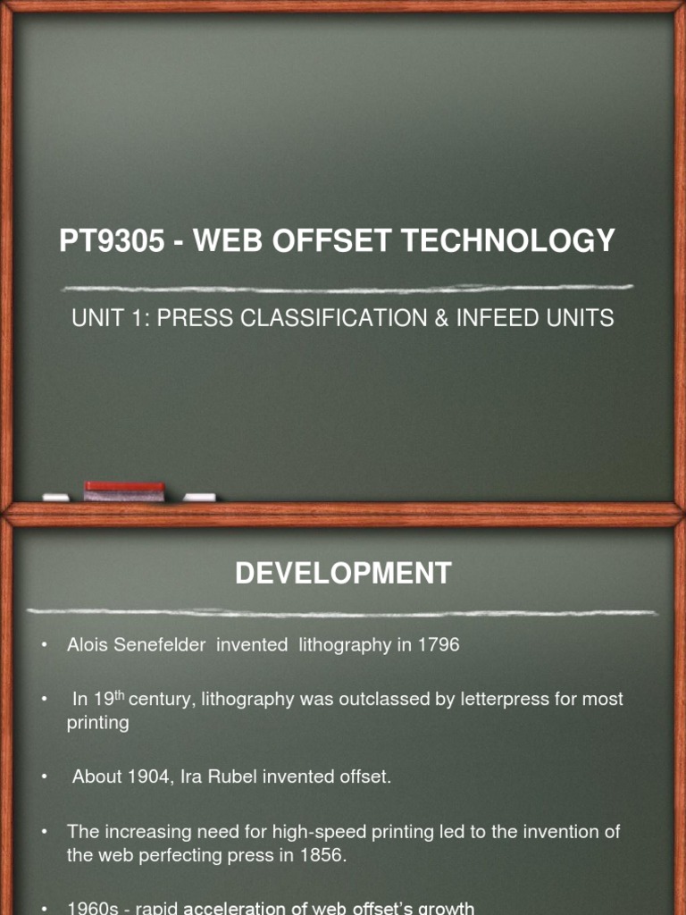 Web Offset Printing Technology Guide | PDF | Lithography | Printing