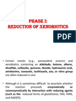 Phase I: Reduction of Xenobiotics