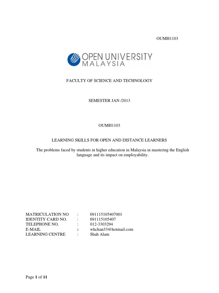 English Proficiency Challenges in Malaysia | PDF | English Language ...