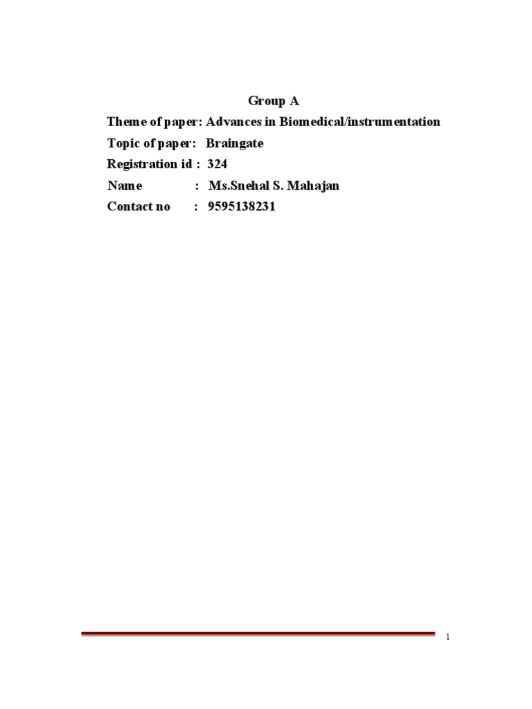 Brain Computer Interface | PDF | Brain | Neural Oscillation