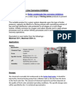 Boiler Condensate Line Corrosion Inhibitor
