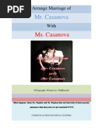Download Arrange Mariage of Mr Casanova with Ms Casanova by ChiHoon16 by Justine Kaye P Mia SN154893275 doc pdf