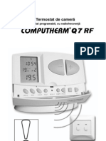 Termostat - Computherm Q7 RF - Fisa - Tehnica