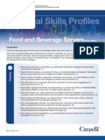 Food and Beverage Notes