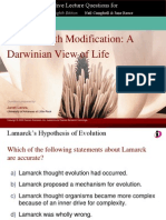 Descent With Modification: A Darwinian View of Life: BIOLOGY, Eighth Edition Neil Campbell & Jane Reece