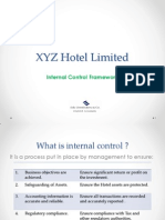 Internal Control Presentation For A Hotel Organization