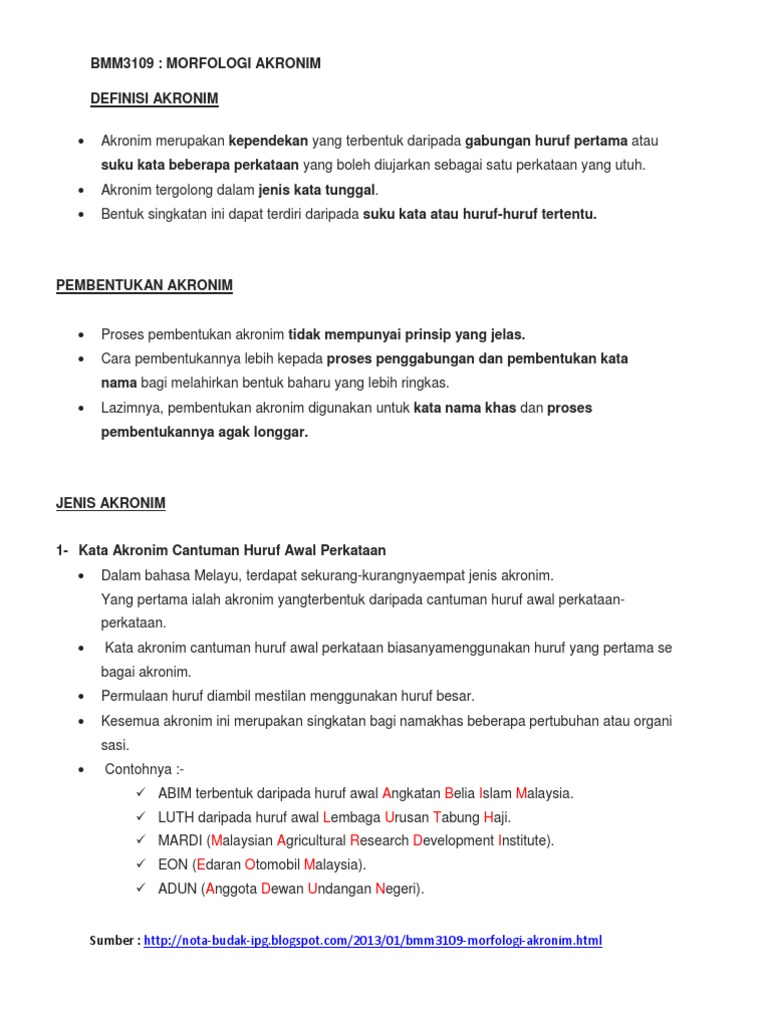 Definisi Akronim Pdf