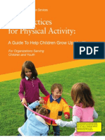 Best Practices For Physical Activity