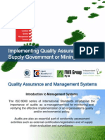 ISO 9000 Quality Management Systems QMS Logan Chamber of Commerce and Industry FWR Group Independent Inspections Certification
