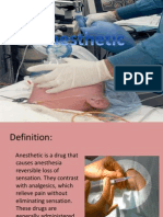 Types of Anesthesia