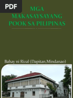 Mga Makasaysayang Pook Sa Pilipinas