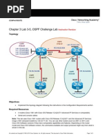 Chapter 3 Lab 3-5, OSPF Challenge Lab: Topology