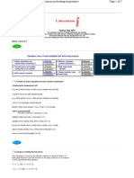 Calculation of Steel Weldability and Weld Metal Property