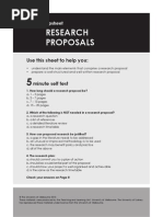 Research Proposal