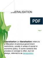 5 Liberalisation