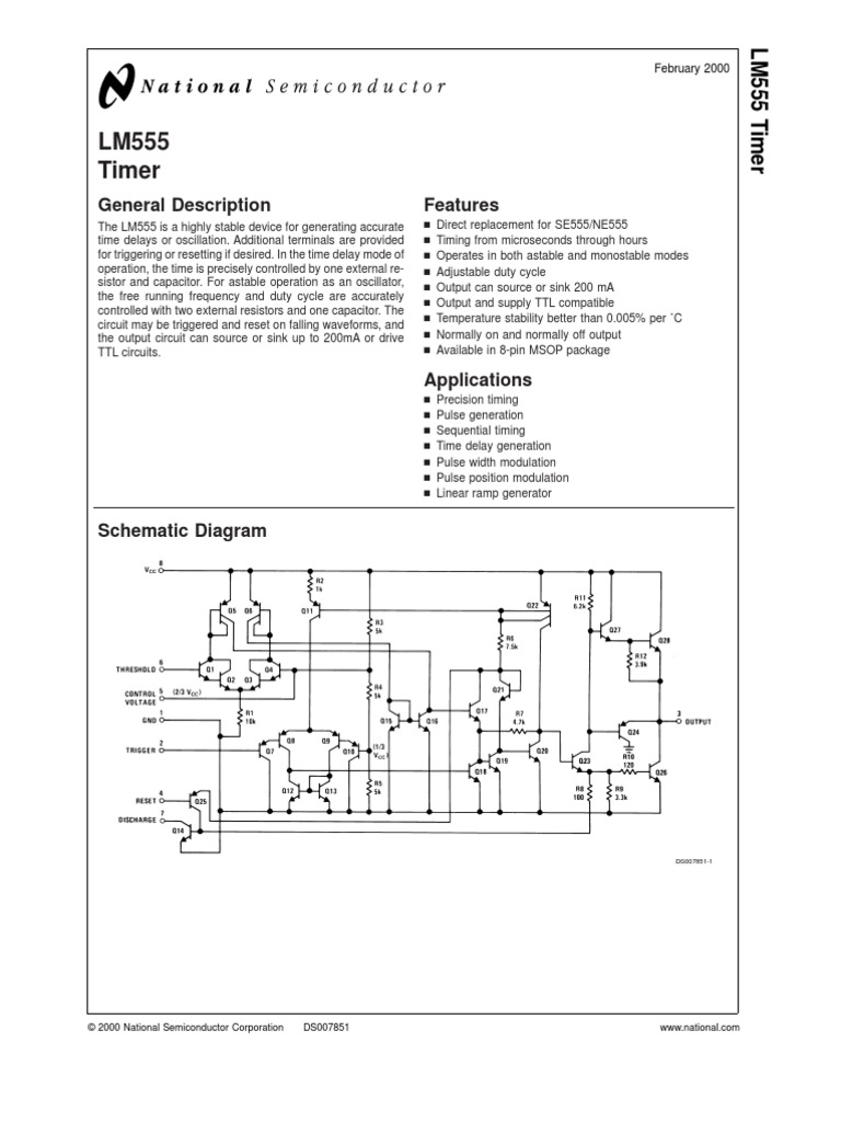 LM555 | PDF