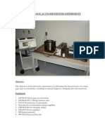 Strain Gage Accelerometer