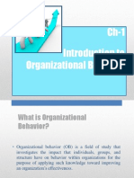 Introduction to Organizational Behavior (OB