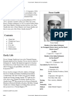 Feroze Gandhi - Wikipedia, The Free Encyclopedia