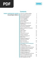 Minda Annual Report