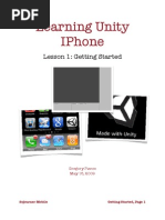 Download Unity iPhone Newbie Guide - Lesson1 by Guardius SN15494658 doc pdf