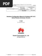 Download Quidway AR 19-1X Router Hardware Configuration Manual _Overseas Version_V1 by Leonardo Diaz SN154951959 doc pdf
