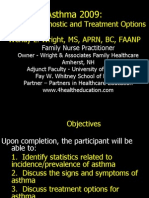 Asthma 2009:: Latest in Diagnostic and Treatment Options Wendy L. Wright, MS, APRN, BC, FAANP