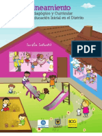 Lineamiento Pedagógico y Curricular para La Educación Incial en El Distrito Capital