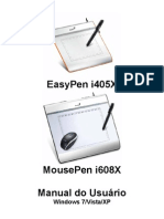 EasyPen i450X,MousePen i608X PC Brasil