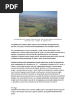 Rio Paranaíba com quase todas as matas ciliares destruidas