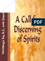 Call For Discerning of Spirits