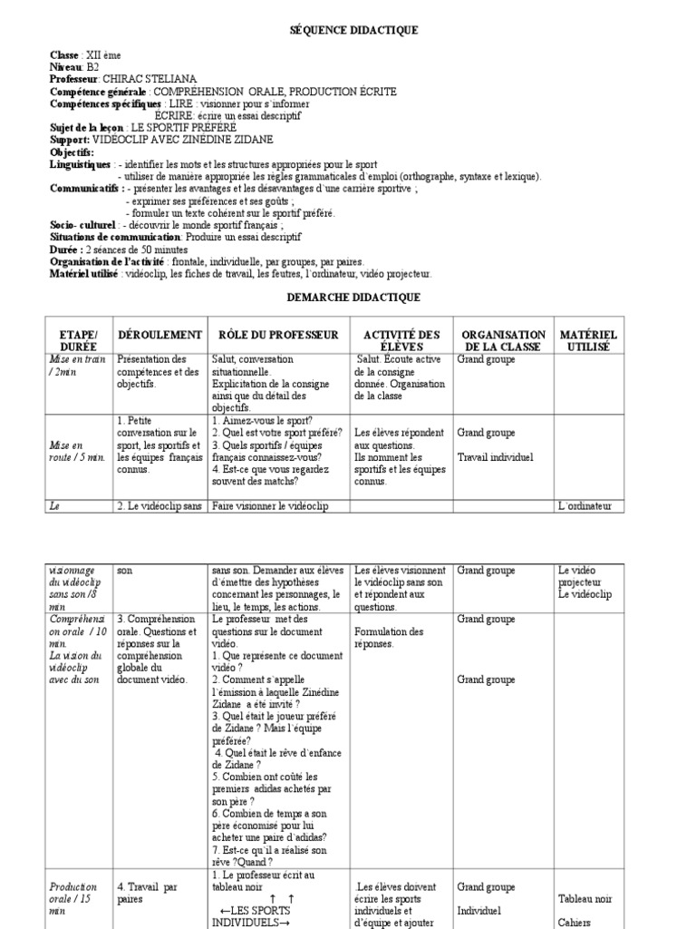 PDF) Séquence didactique : Créer un jeu de société