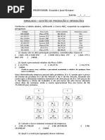 Simulado para Revisão GPO