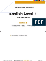 L1 - English - Writing Assessment