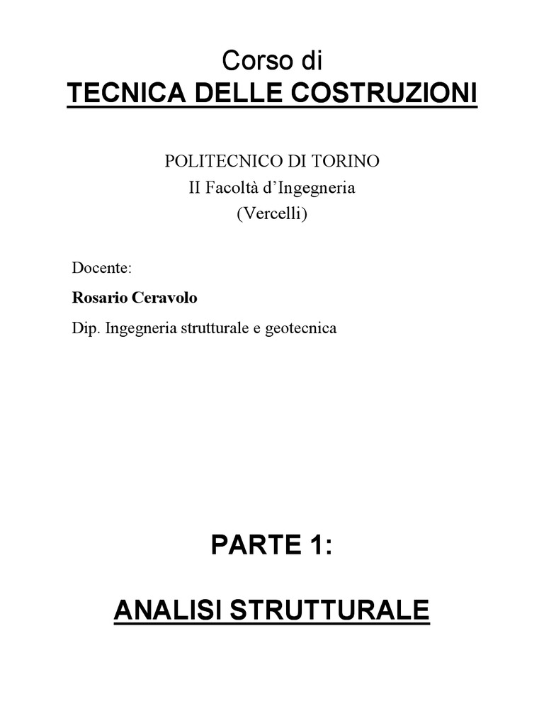 Metodo delle rigidezze esercizi svolti