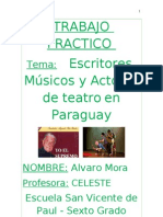 TRABAJO PRACTICO - Musicos Actores y Escritores Paraguayos