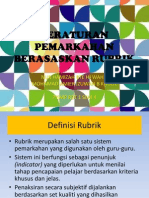 Peraturan Pemarkahan Berasaskan Rubrik