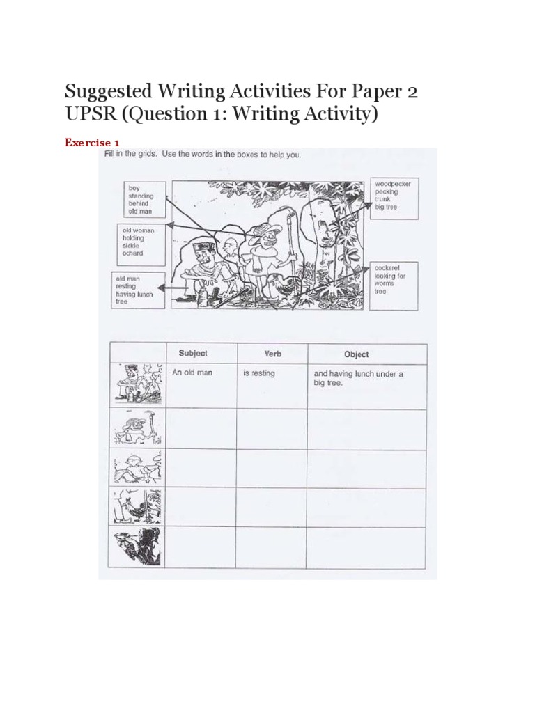 19MarEnglish UPSR Paper 2 | PDF
