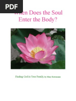 Download When Does the Soul Enter the Body by Mary Kretzmann by Mary Kretzmann SN15502191 doc pdf