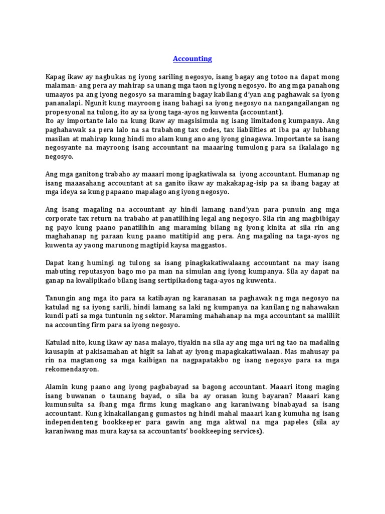 Mga Artikulo sa Filipino.docx