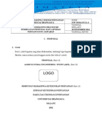 Sop Pembuatan Proposal Dan LPJ