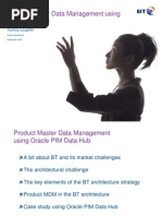 BTproductmasterdatamanagementusingoraclepimdh