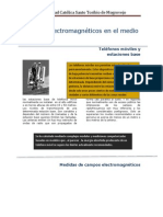 Campos electromagnéticos en el medio ambiente