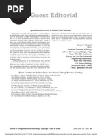 Guest Editorial: Journal of Energy Resources Technology