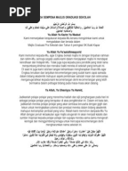 Contoh Dokumentasi Minggu b,Arab